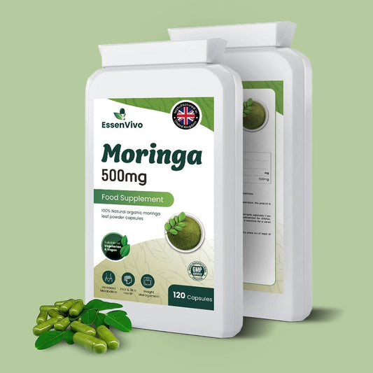 Organic Moringa Capsules 500mg